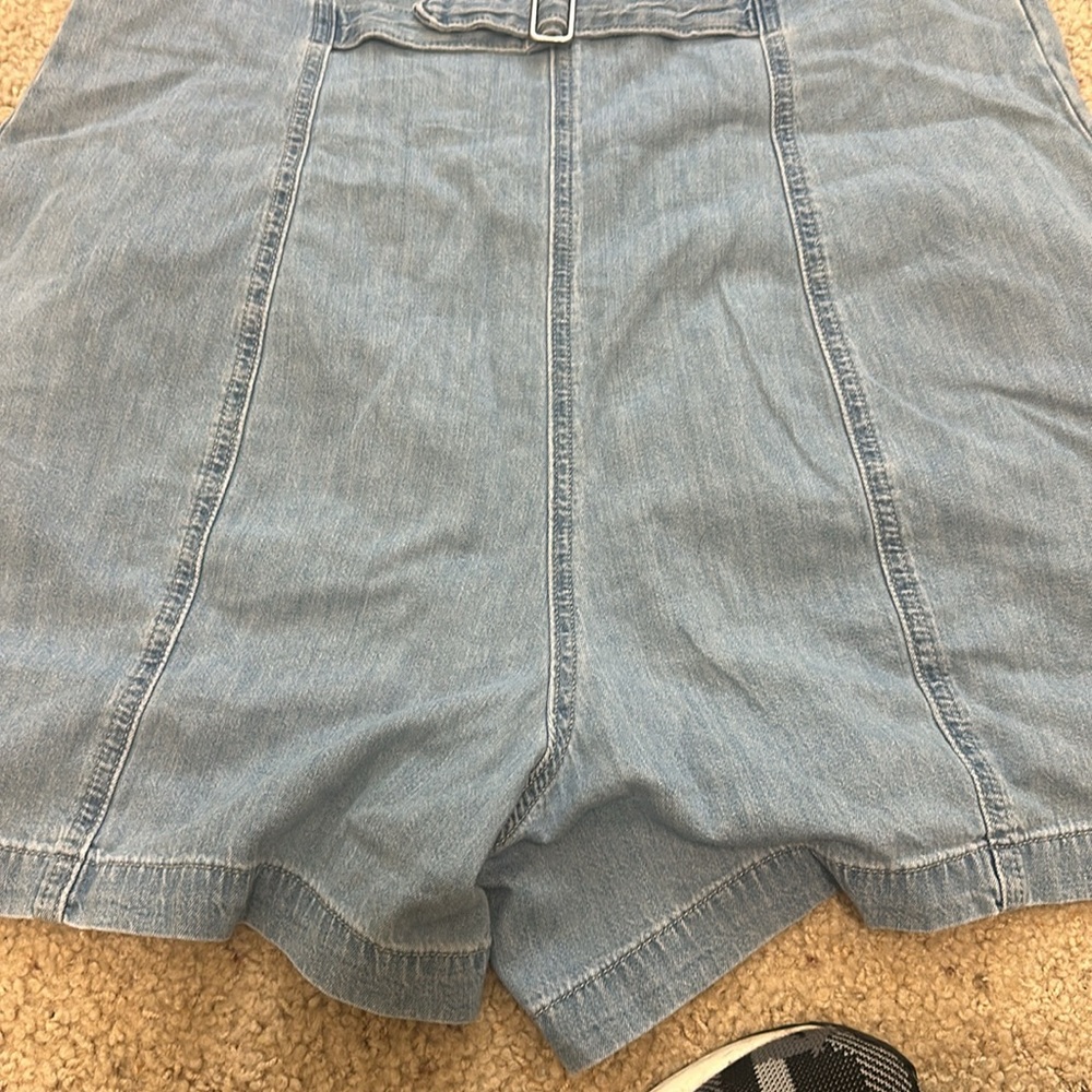 NWT Levi’s Denim Shorts Romper - Picture 5 of 5